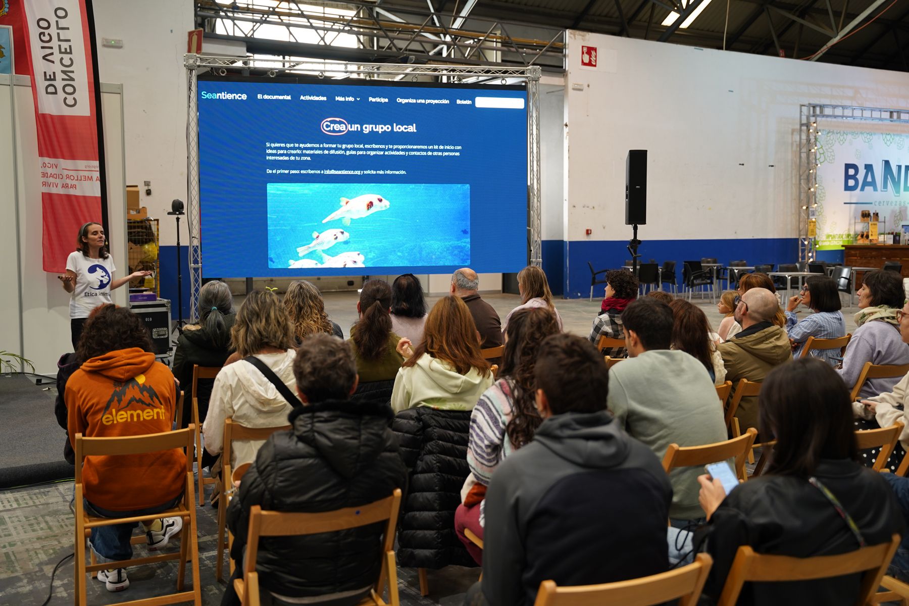 Presentación de Seantience en Vigo